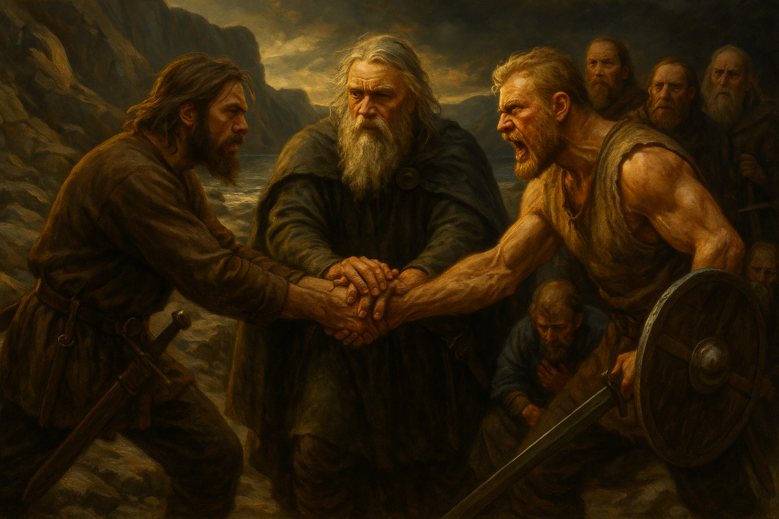 Ehre und Blutrache – Sühneverhandlung zwischen zwei Sippen